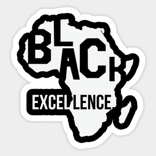 Black Excellence, Black History Month, Black Lives Matter, African American History Sticker